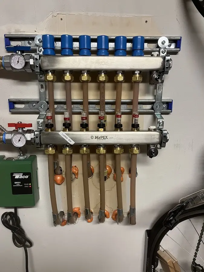 Plumber performing Gas Leak Detection at a residential property in Rio del Mar